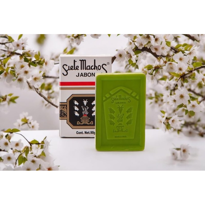 Siete Machos URANIA Soap - Jabon Siete Machos 3.17 oz./90g