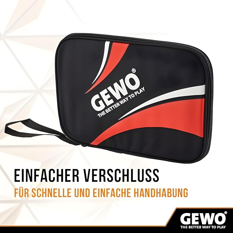 GEWO Table Tennis Bat Bag Master - Single Case -