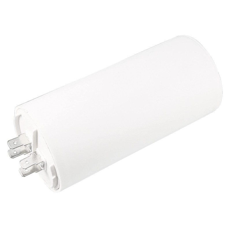 uxcell CBB60 Run Capacitor 80uF 450V AC Double Insert 50/60Hz