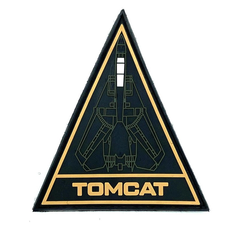 F-14 Tomcat PVC Triangle Patch, 4 inch