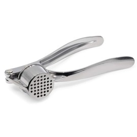 [6 PACK] Stainless Steel Garlic Press - Professional Kitchen Garlic Crusher - Easy Squeeze, Dishwasher safe - Cooking Utensils, Clove Press and Ginger Mincer