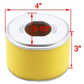 Hipa Air Filter for Honda GX240 GX270 8HP 9HP Engine Air Cleaner Plus Foam Pre Filter Lawn Mower Tiller Parts