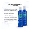 Shampoo Matizador Y Tratamiento Para Platinar Canas Y Mechas