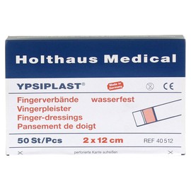 YPSIPLAST® 50pcs Waterproof Finger Dressings 2 x 12cm