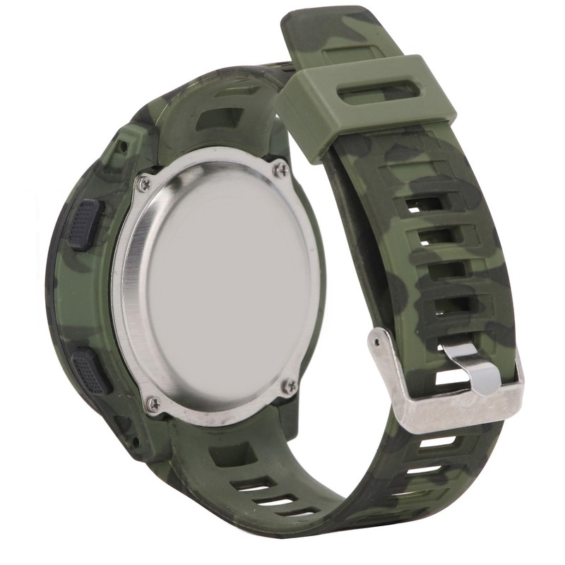 Men Digital Sports Watch 50m Waterproof Watch with LED Backlight