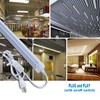 WAHADI 8 Pack 4FT LED Shop Light 24W 4 Foot