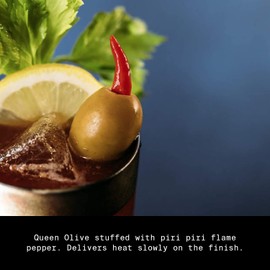 Filthy Food Filthy Pepper Jar - Premium Martini Garnish - Made in the USA, Non-GMO & Gluten Free - 8oz, 1 Count