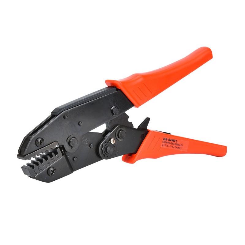 Tube Terminal Crimping Pliers Wire Cable Crimper 0.5~4mm 20-12AWG