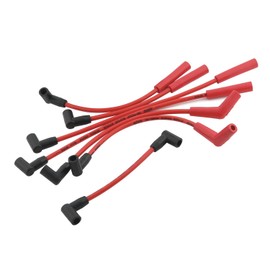 ACCEL 8Mm Spark Plug Wire Set Super Stock Spiral Custom Rd, Red
