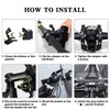 RAYMACE Bicycle Basket Dog Bike Handlebar Basket Front,Folding Detachable Quick
