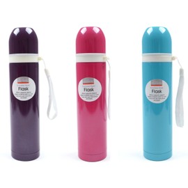 Fine Elements 300ml Stainless Steel Flask - Retro