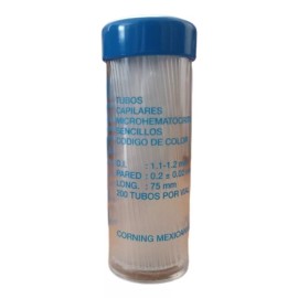 INCISE Tubo Capilar Sin Heparina. 200 Piezas