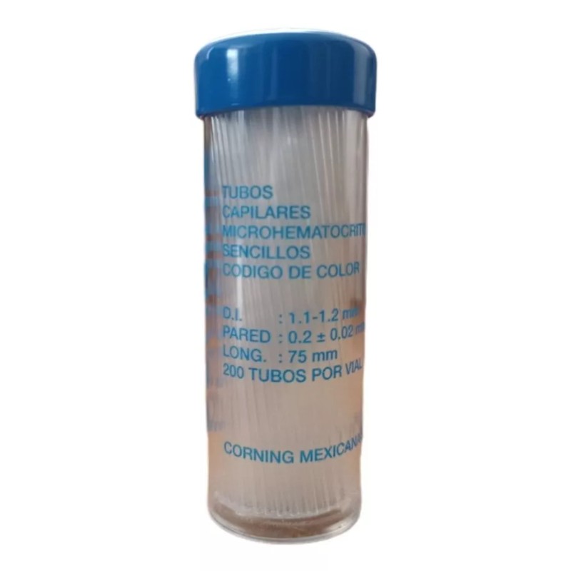 INCISE Tubo Capilar Sin Heparina. 200 Piezas