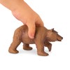 Terra by Battat – Realistic Brown Bear Family Set –