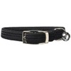 OmniPet Kool Kat Elastic Cat Safety Collar with Bell, Black,