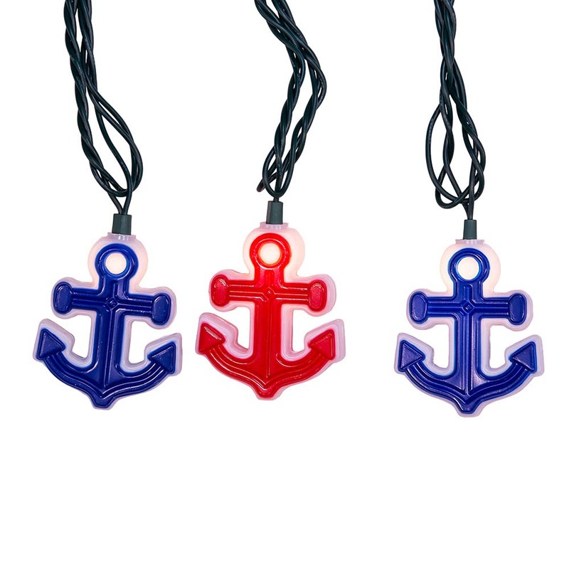 Kurt S. Adler UL 10 Red and Blue Anchor Light
