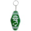 iMagitek Funny Silly Goose Keychain Goose Keyring Gag Gifts Novelty