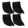 BIUDECO 4pcs Hair Toppers for Women Invisible Clip Hair Pieces