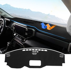 Autorder Dashboard Cover Mat for 2022 2023 2024 2025 2026 Toyota Tundra Accessories Dash Cover Flannel Dash Mat Sunshade Glare UV Rays Protector