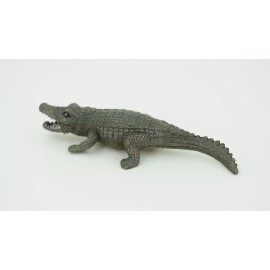 K&M Alligator, Gator, Reptile, Realistic Soft Rubber Model, Toy, Figure 3.5" F1087