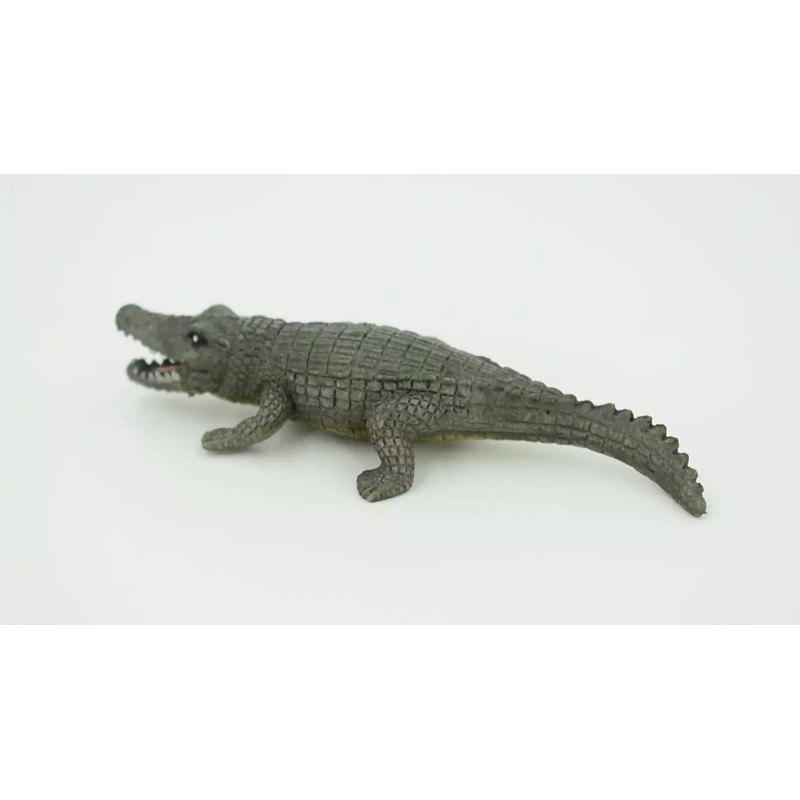 K&M Alligator, Gator, Reptile, Realistic Soft Rubber Model, Toy, Figure