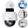 O&W Security Dummy Speed Dome Solar Camera with Lens and