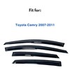 Immortal Group IG Window Visor for Toyota Camry 2007-2011, Rain