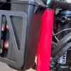 MOJO CUSTOMS TOOLBOX GUARD AND RELOCATING BRACKET FOR HONDA TRAIL