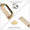 GINZER 2 Pack Push Pull Door Handle Set, Commercial Heavy