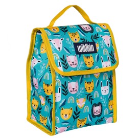 Wildkin Kids Insulated Lunch Bag for Boys & Girls, Reusable Lunch Bag is Perfect for Daycare & Preschool, Ideal Size for Packing Hot or Cold Snacks for School & Travel Lunch Bags (Party Animals)