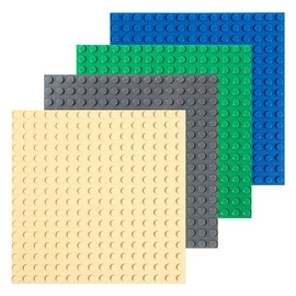 INIBUD Classic Compatible 16x16 Pitch 2-Sided Foundation Block Plate (4 Colors)