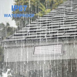 Kekeou 100W LED Flood Light (2 Pack), Outdoor Flood Lights, Stadium Lights, 11000lm 6500K IP67 Waterproof Flood Light Outdoor for Garden, Lawn, Farm, Stadium