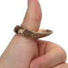 Archery Thumb Ring Universal Archery Shooting Metal Brass Finger Guard
