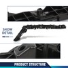 PIT66 Rear Bumper Retainer Driver Side Compatible with Toyota Corolla