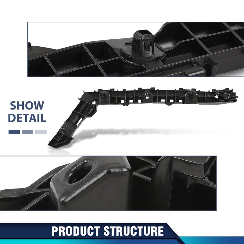 PIT66 Rear Bumper Retainer Driver Side Compatible with Toyota Corolla