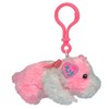 Ty UK 'Pinkies' Beanie Keychain - Rosa