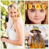 Flower Headband, Multicoloured, Women's Girls' Flower Crown, Floral Garland Headbands