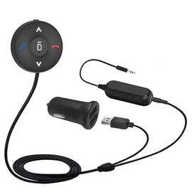 Besign BK03 Bluetooth 5.0 Freisprecheinrichtung, Freisprechanlage, Bluetooth Empfänger für KFZ Auto Lautsprechersystem mit 3.5 mm Klinke