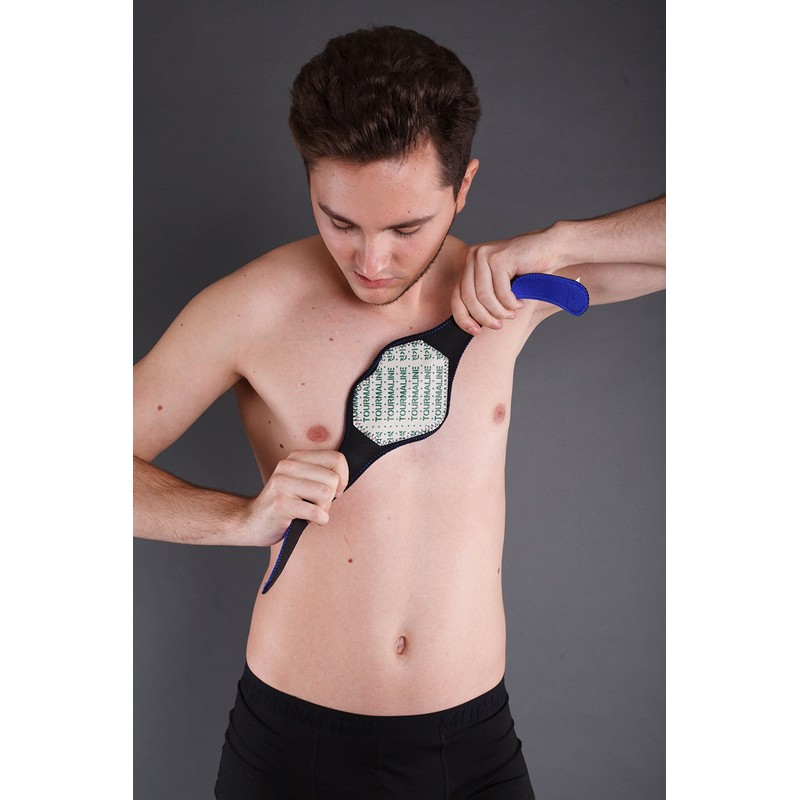 Innovative Tourmaline Neck Warmer Neck Warmer Neck Brace (Black)