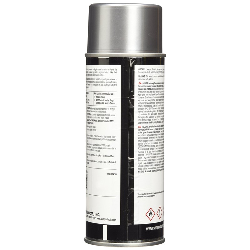 SEM 15253 Titanium Metallic Color Coat - 12 oz.