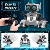 QIZEBABY Kids Robot Toy,Remote Control Robot with LED Eyes &
