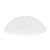 Aspen Creative 23084-01A, Flush/Semi-Flush Mount Frosted Glass Shade, 1/2" Center