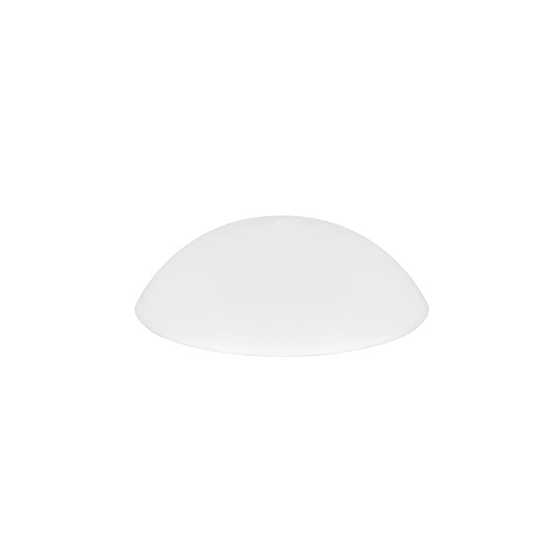 Aspen Creative 23084-01A, Flush/Semi-Flush Mount Frosted Glass Shade, 1/2" Center