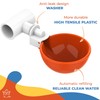 Lil'Clucker Large Automatic Chicken Waterer Cups with 1/2" PVC Tee