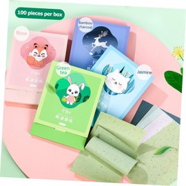 OHPHCALL 2sets Facial Oil Blotting Sheets Oil Absorbing Paper for Lady for Face Face Cleaning 400pcs*2