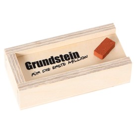 Bartl Money Box 'Foundation Stone for the First Million'