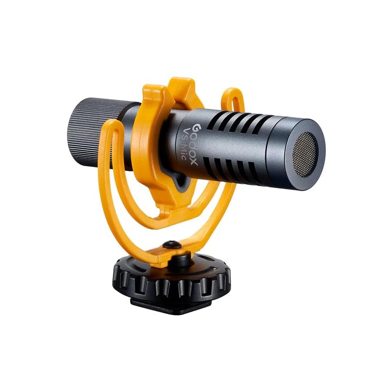 GODOX Micrófono Shotgun Compacto VS-Mic TRS a TRRS 3.5mm
