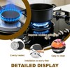 4 Pcs Gas Hob Covers for 4 Burner Gas Cookers