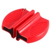 Laroal 4PCS Portable Double-Sided Sharpener Mini Kitchen Sharpener, for Family,