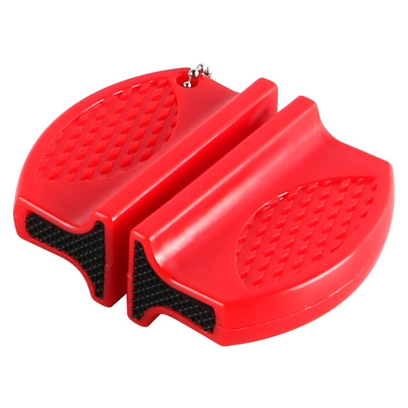 Laroal 4PCS Portable Double-Sided Sharpener Mini Kitchen Sharpener, for Family,